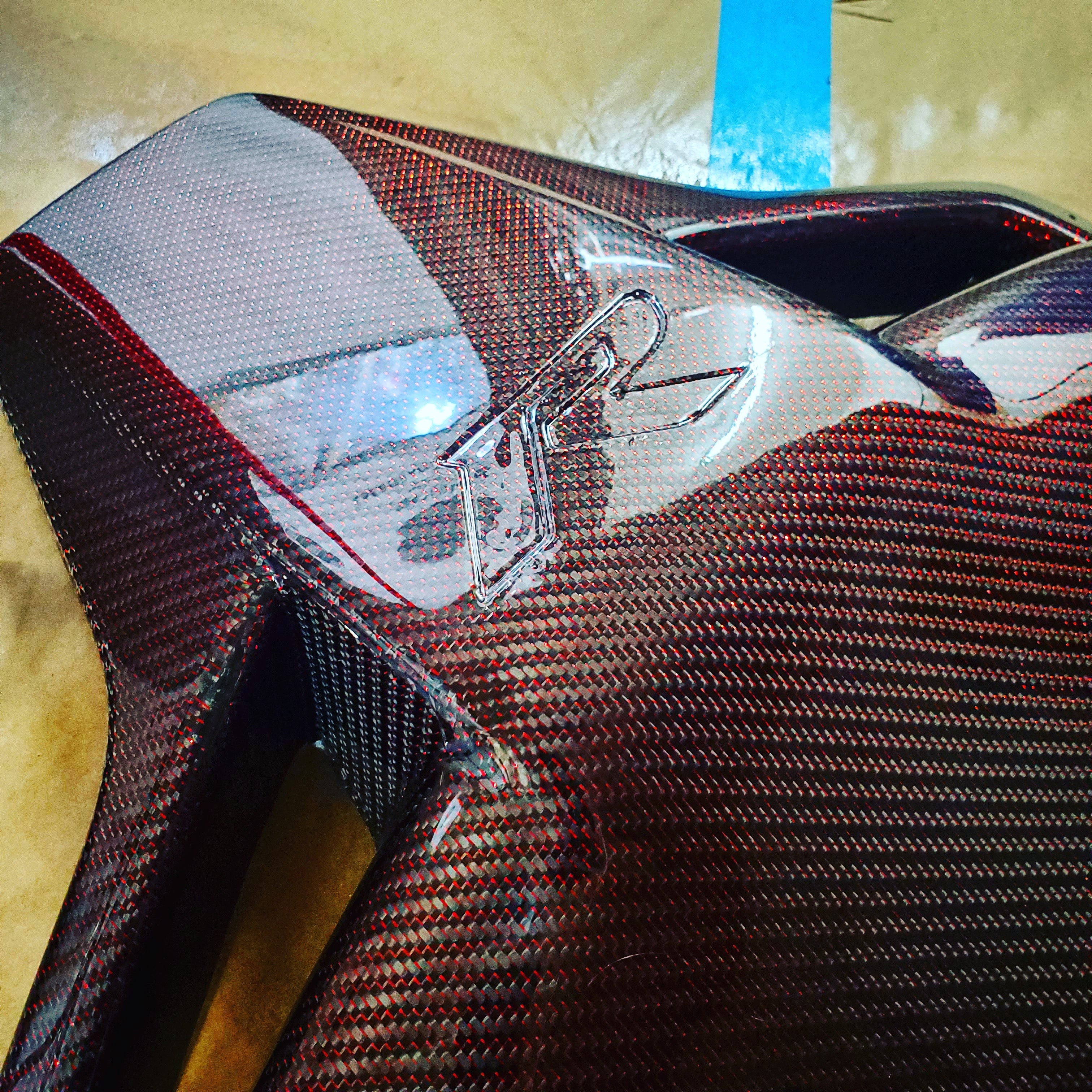 FK8 carbon Seat cover